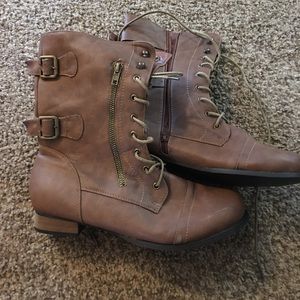Brown boots